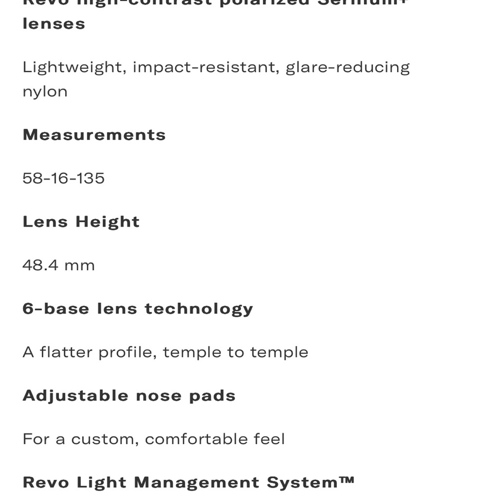 Brand new revo maxie sunglasses - Picture 9 of 9